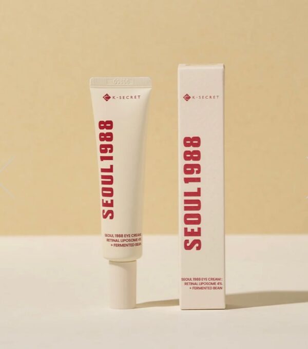 K-SECRET Crème contour yeux SEOUL 1988 : Liposome rétinien 4 % + Fève fermentée