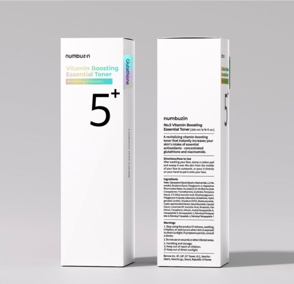 Numbuzin Tonique Clarifiant Anti Taches No.5+ Vitamin C Boosting 200 ml